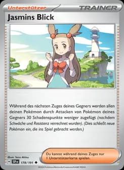 Jasmins Blick card in German