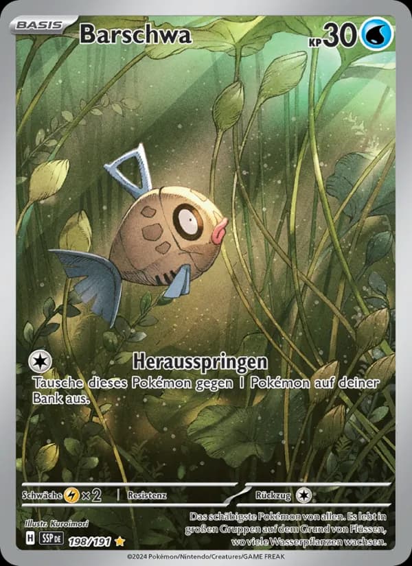 Barschwa card in German