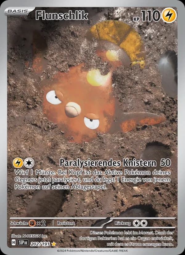 Flunschlik card in German