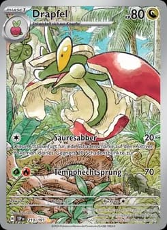 Drapfel card in German