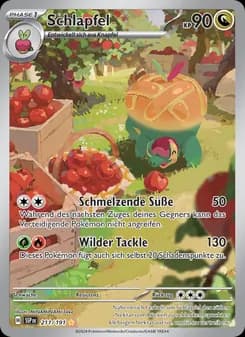 Schlapfel card in German