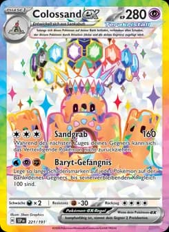Colossand-ex card in German