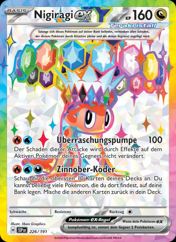 Nigiragi-ex card in German