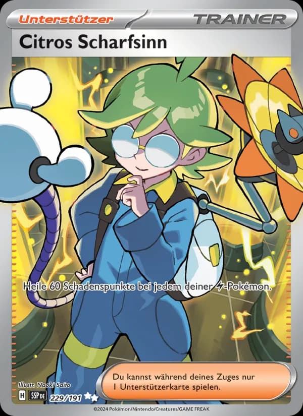 Citros Scharfsinn card in German