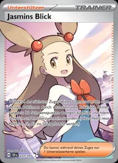 Jasmins Blick card in German