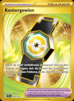 Kontergewinn card in German