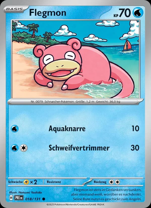 Flegmon card in German