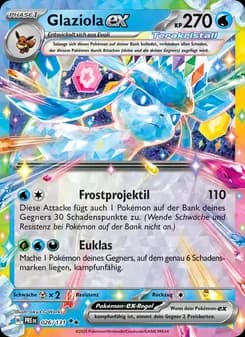 Glaziola-ex card in German