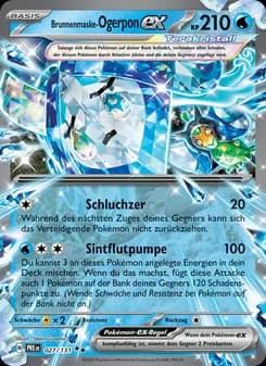 Brunnenmaske-Ogerpon-ex card in German