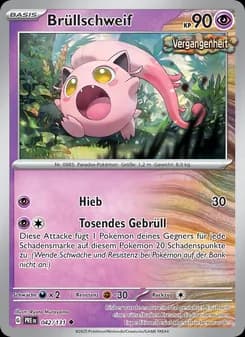 Brüllschweif card in German