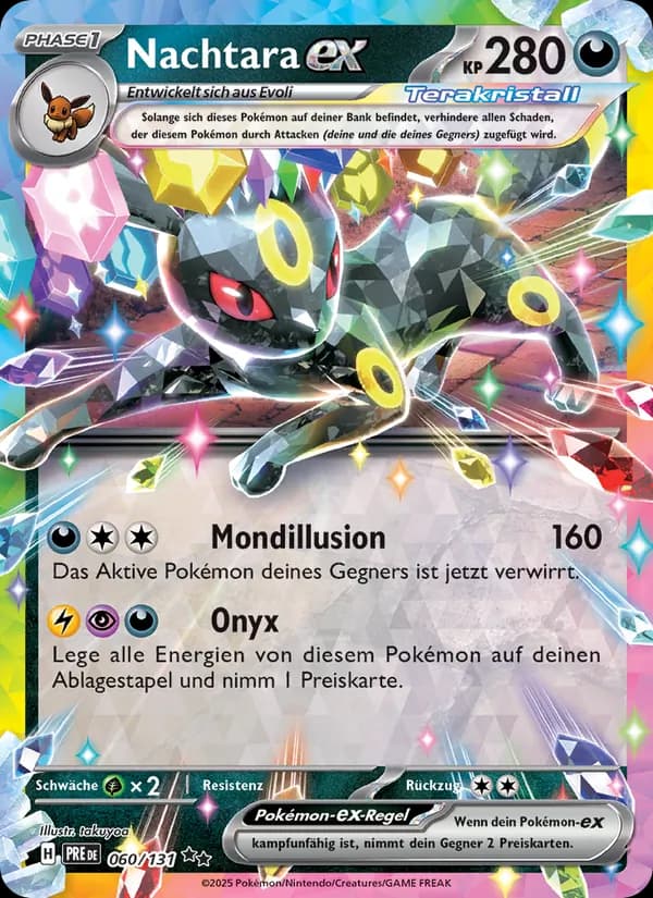 Nachtara-ex card in German