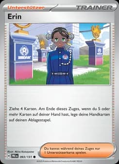 Erin card in German