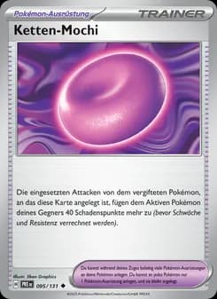 Ketten-Mochi card in German