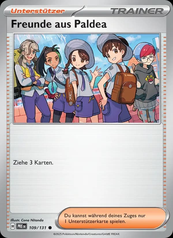 Freunde aus Paldea card in German
