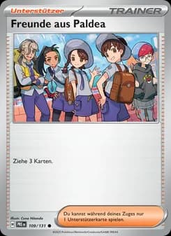 Freunde aus Paldea card in German