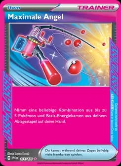 Maximale Angel card in German