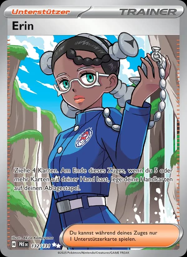 Erin card in German
