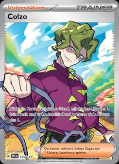 Colzo card in German