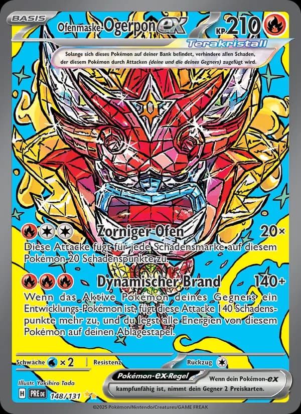 Ofenmaske-Ogerpon-ex card in German