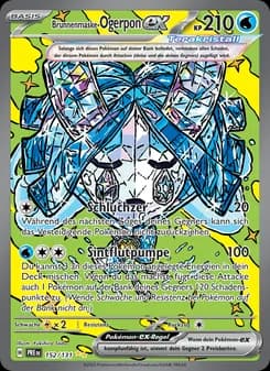 Brunnenmaske-Ogerpon-ex card in German
