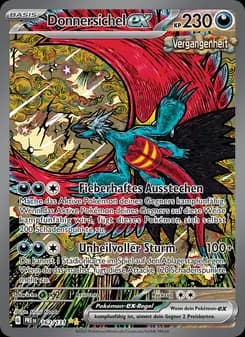 Donnersichel-ex card in German