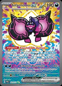 Infamomo-ex card in German