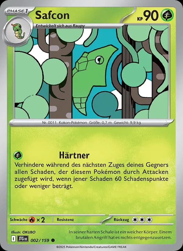 Safcon card in German