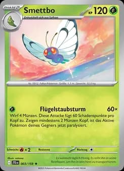Smettbo card in German
