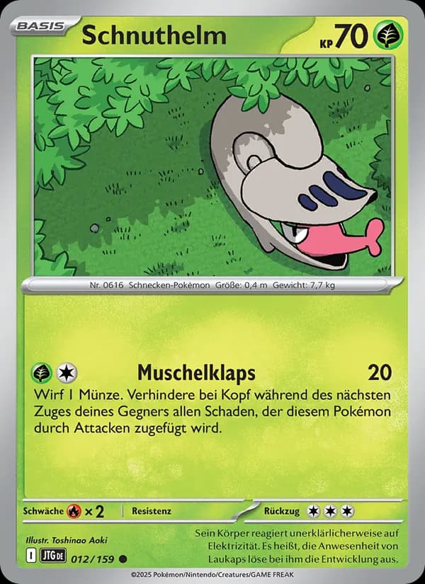 Schnuthelm card in German
