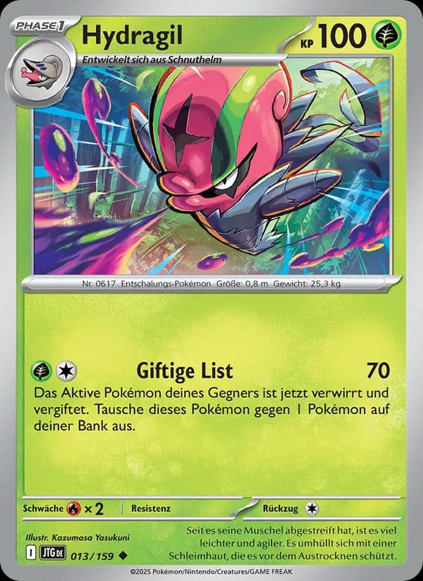 Hydragil card in German