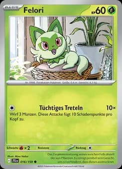 Felori card in German