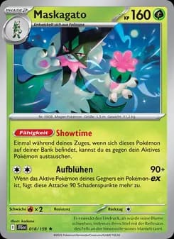 Maskagato card in German
