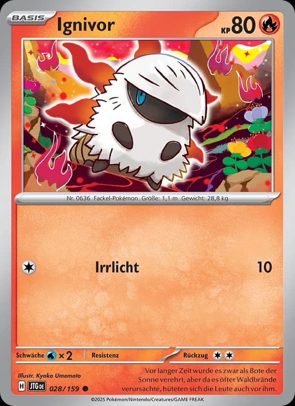 Ignivor card in German