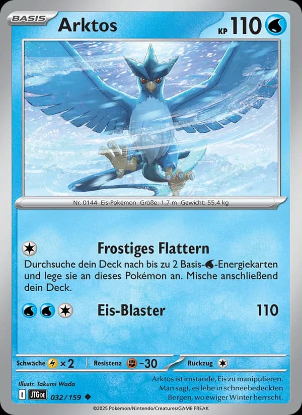 Arktos card in German