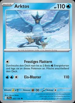 Arktos card in German