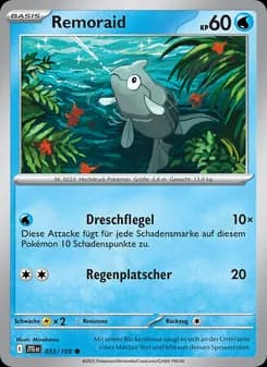 Remoraid card in German