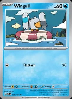 Wingull card in German