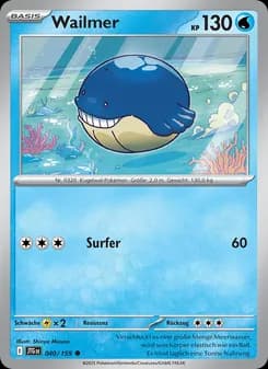 Wailmer card in German