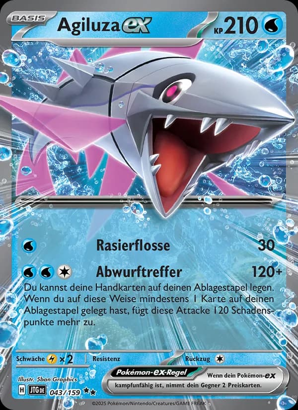 Agiluza-ex card in German