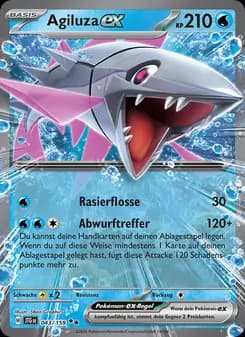 Agiluza-ex card in German