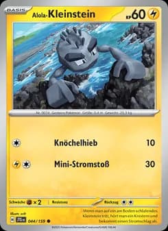 Alola-Kleinstein card in German
