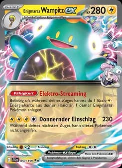 Enigmaras Wampitz-ex card in German