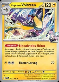 Enigmaras Voltrean card in German