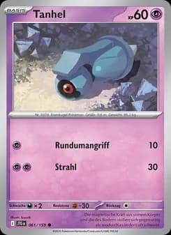 Tanhel card in German