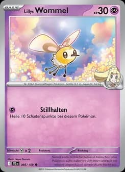 Lillys Wommel card in German