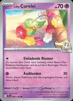 Lillys Curelei card in German