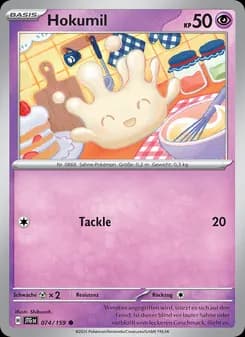 Hokumil card in German