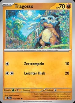 Tragosso card in German