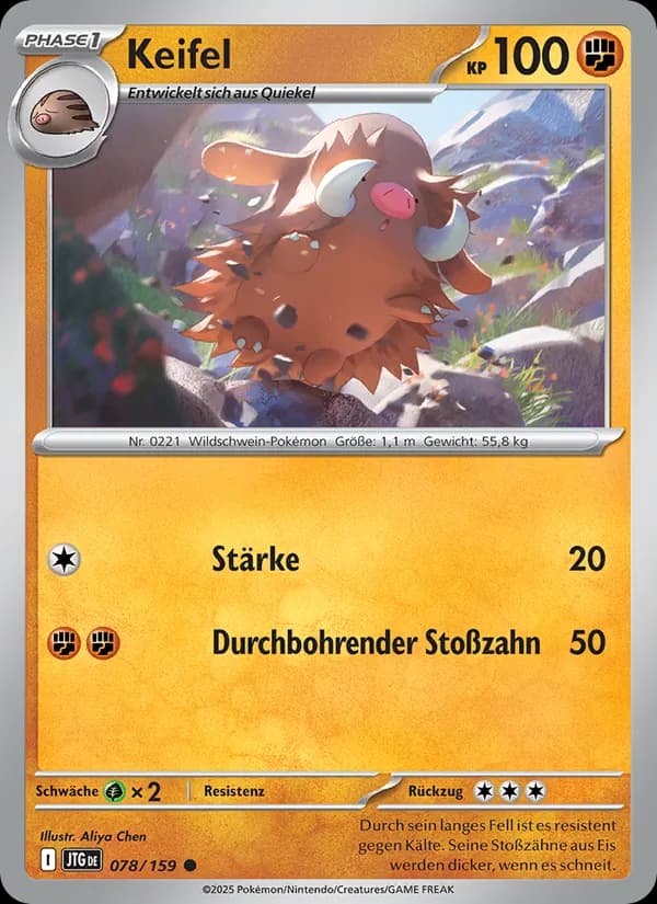 Keifel card in German