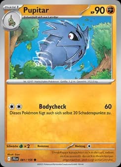 Pupitar card in German